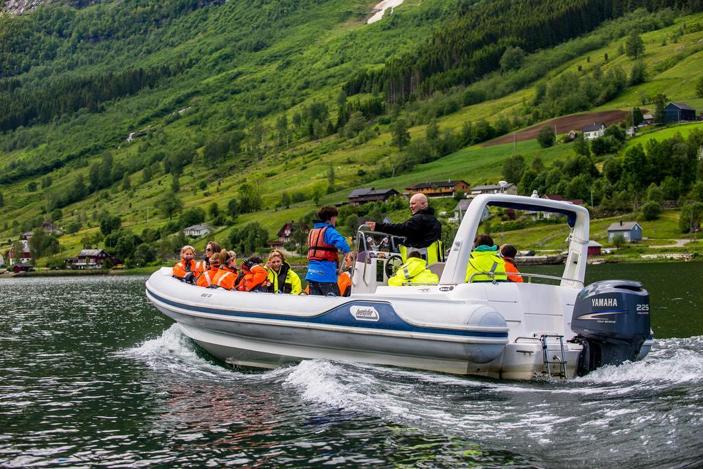Nesset Fjordcamping Olden Bagian luar foto