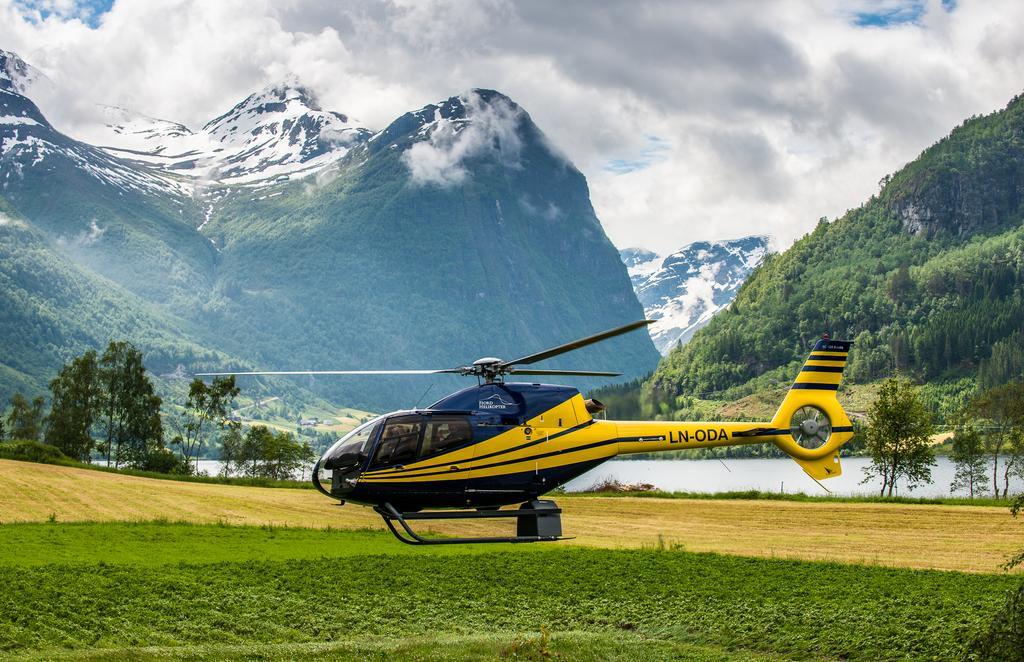 Nesset Fjordcamping Olden Bagian luar foto