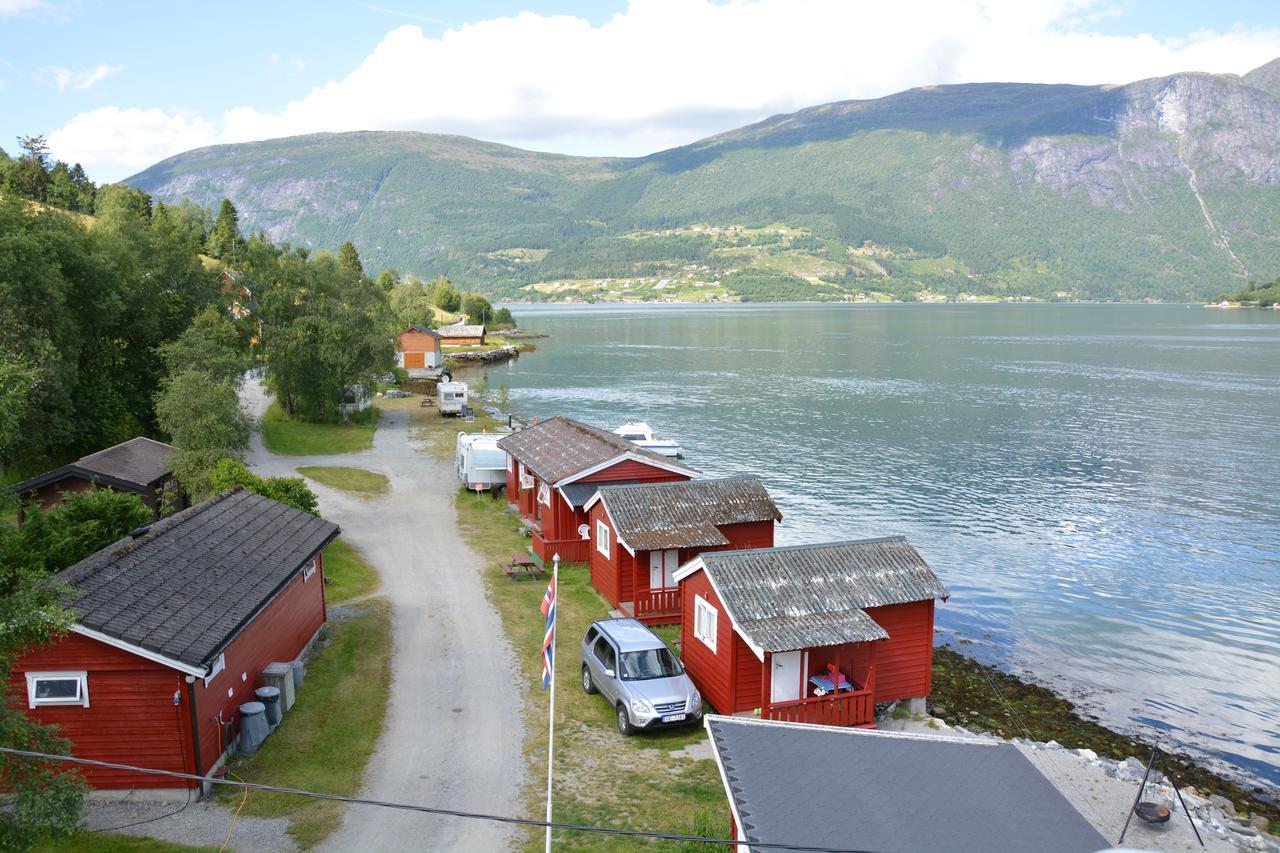 Nesset Fjordcamping Olden Bagian luar foto