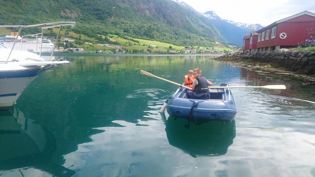 Nesset Fjordcamping Olden Bagian luar foto